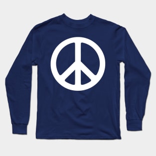 World Peace Sign Art Graffiti Activist Long Sleeve T-Shirt